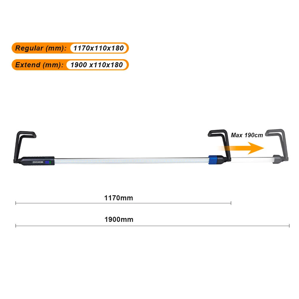 TAKENOW Underhood Worklight - Светильник с возможностью крепления к капоту, потолку - 3