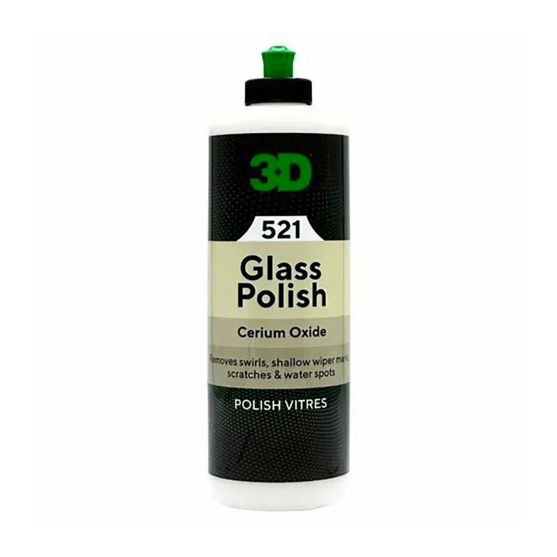 3D Glass Polish - Полировальная паста для полировки стекла, 473 мл - 1