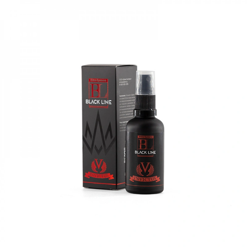Shine Systems Black Line Invictus - ароматизатор для авто и дома, 50 мл - 1