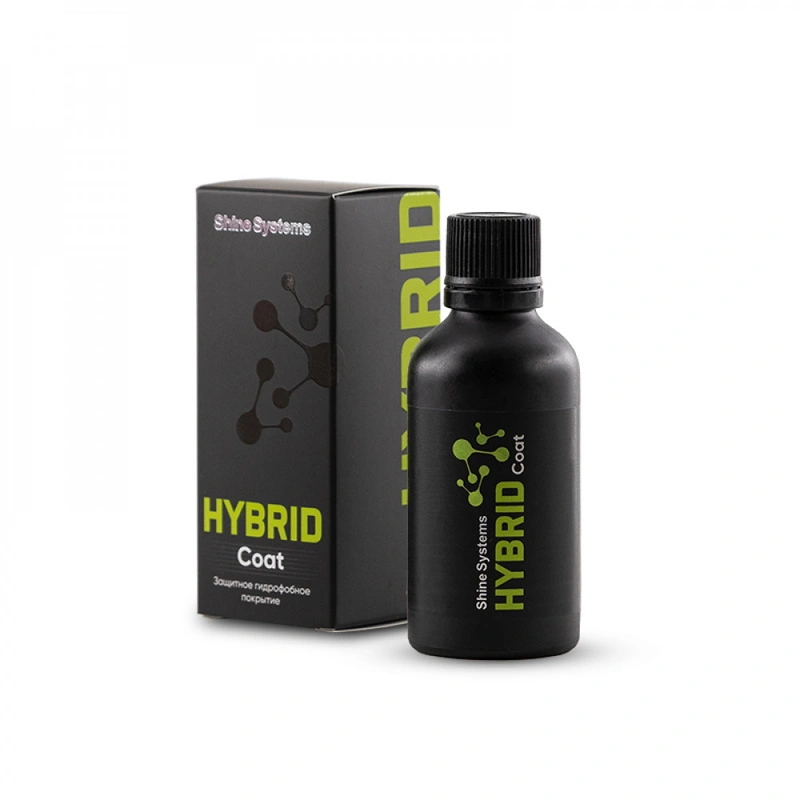 Shine Systems HYBRID Coat - защитное гидрофобное покрытие для кузова, 50 мл - 1