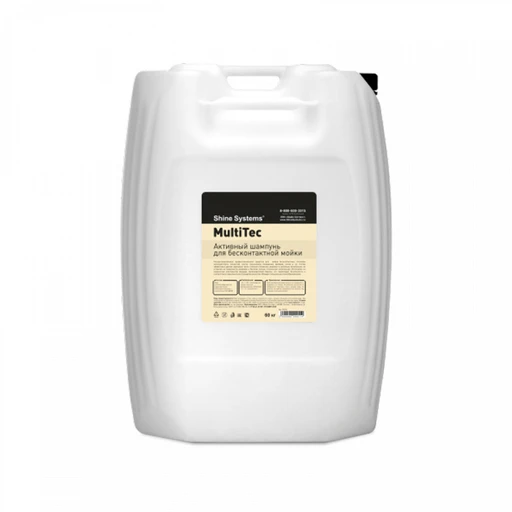 Shine Systems MultiTec - активный шампунь для бесконтактной мойки, 60 кг - 1