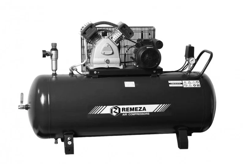 Remeza Компрессор поршневой 200.LB30A 420 л/мин, 10 бар, ресивер 200 л, 2.2 кВт, 220В - 1