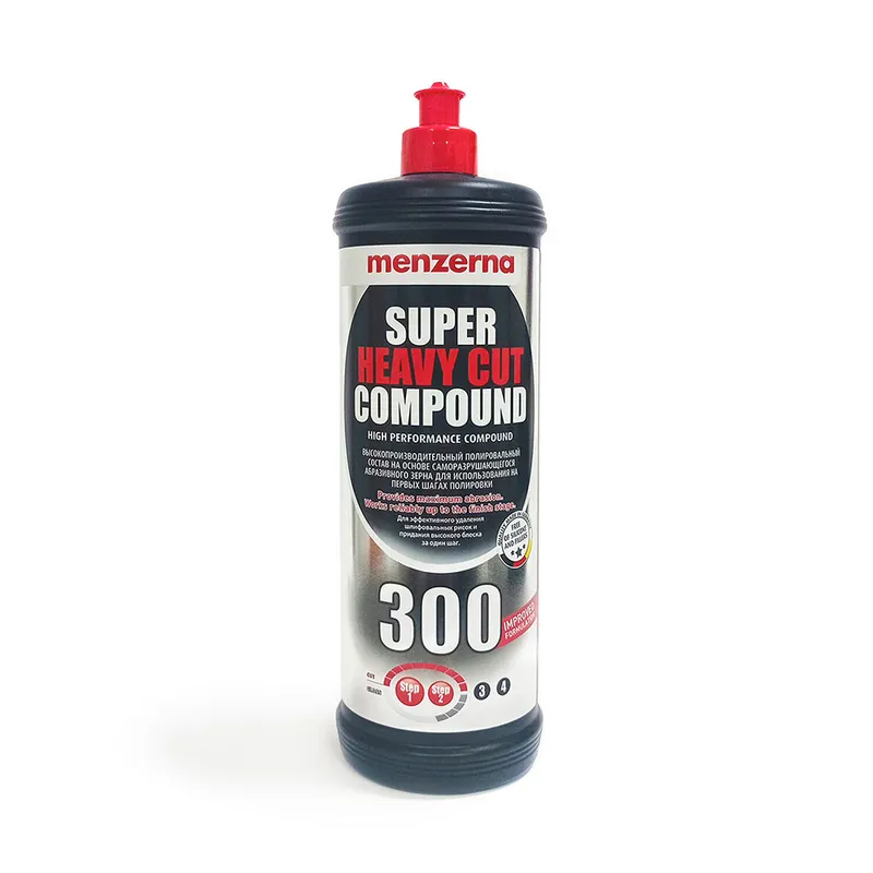 Menzerna Super Heavy Cut Compound 300 - Паста полировальная высокоабразивная, 1 кг - 1