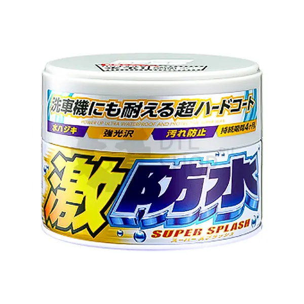 SOFT99 Water Block Wax - Защитный полироль для кузова автомобиля светлого цвета, 300 гр - 1
