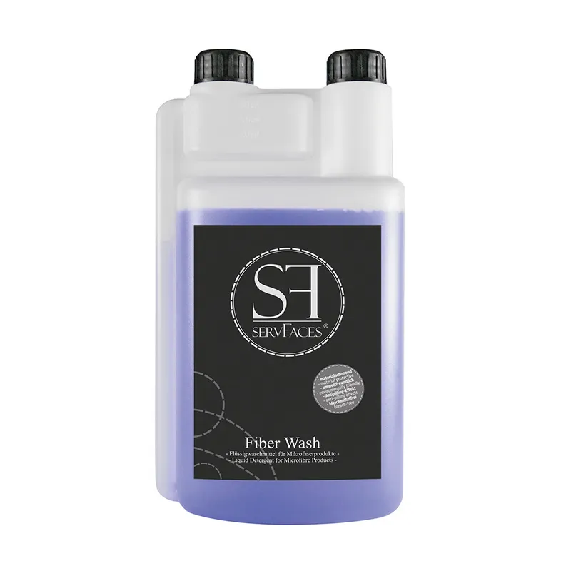 servFaces Fiber Wash - Жидкое средство для стирки микрофибры, 1 л - 1