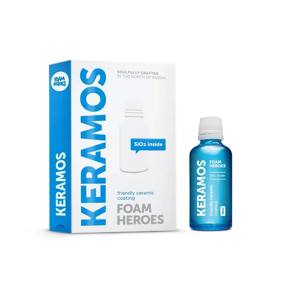 Keramos - керамическое покрытие для ЛКП, хрома и дисков автомобиля на основе диоксида кремния, 50 мл - 2