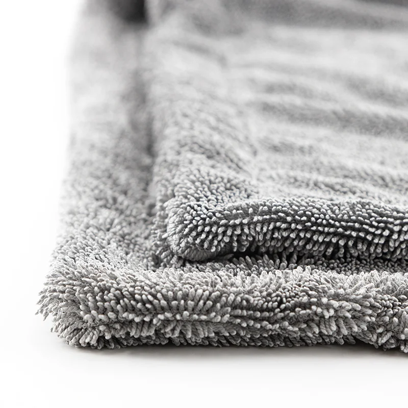 Shine Systems Easy Dry Double Max - двуслойная микрофибра для сушки кузова 50*80см, 1200гр/м2 - 2