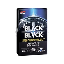 SOFT99 BLACK BLACK - Покрытие для шин, 110 мл