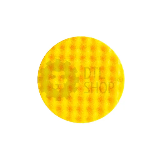 Mirka Полировальный диск поролоновый средней жесткости с рифлёной рабочей поверхностью, желтый, 150 мм - 1