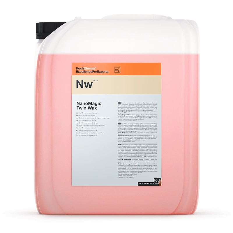 Koch Chemie NANOMAGIC TWIN WAX - Осушитель и консервант с высоким содержанием полирующих компонентов, 20 л - 1
