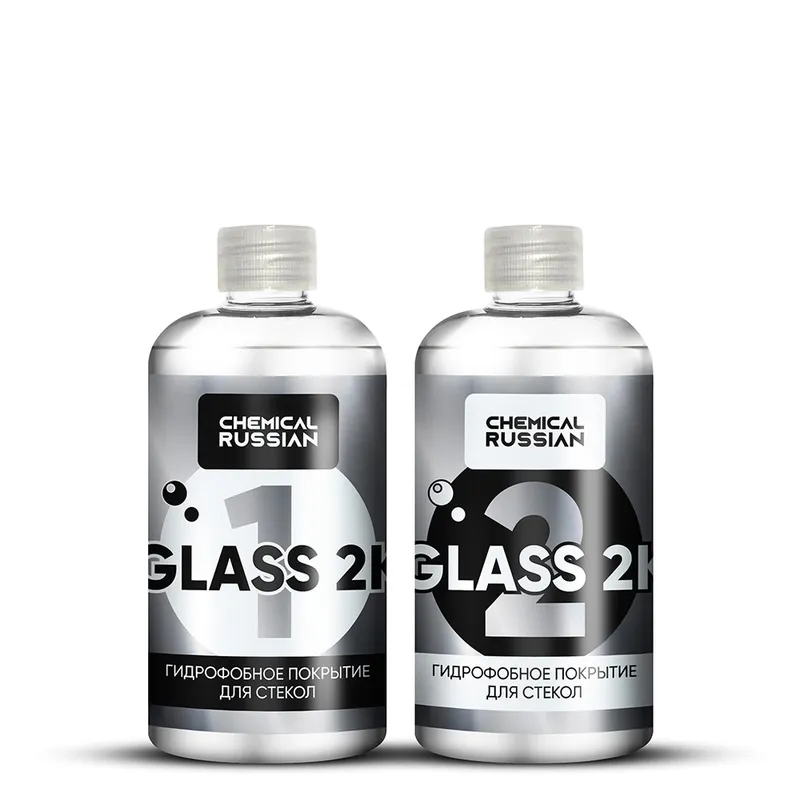 Chemical Russian Glass 2K - двух компонентное покрытие для стекол, 500 мл + 500 мл - 1