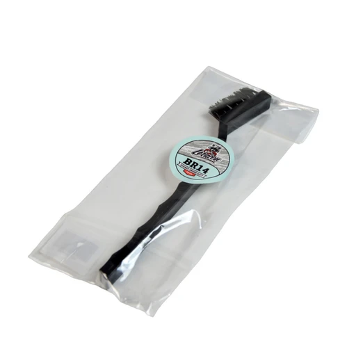 Leraton Мини щетка односторонняя жесткая, черная щетина - 1