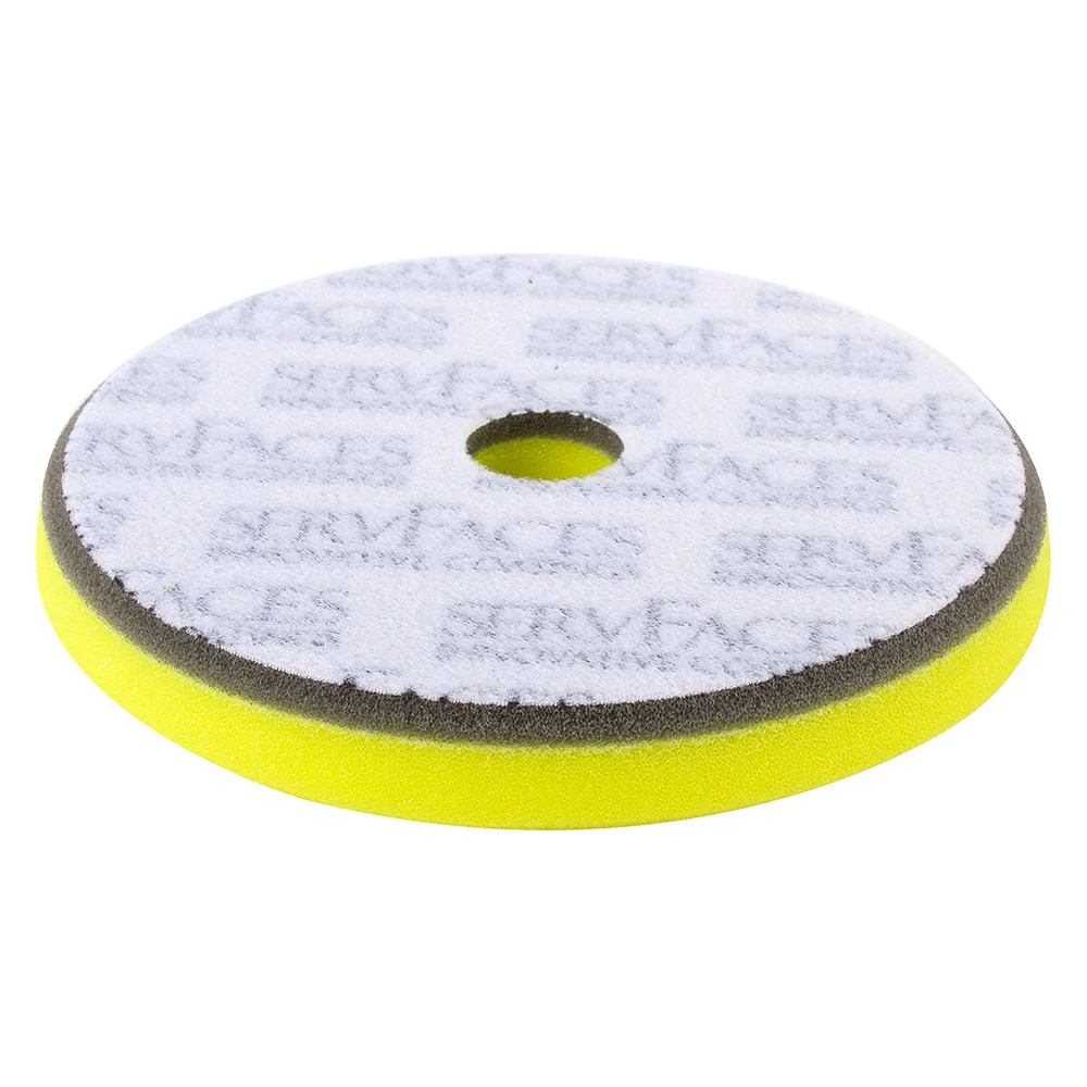 servFaces V1 - Полировальный круг, жесткий, серый/желтый, 160 мм - 2