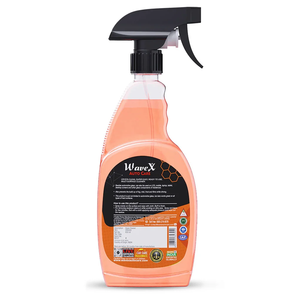 Wavex Crysta Clean Glass Cleaner - Очиститель для стекол, 650 мл - 2