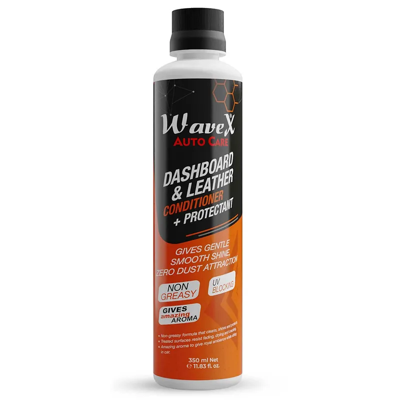 Wavex Dashboard & Leather Conditioner Plus Protectant - Кондиционер для кожи и пластика, 350 мл - 1