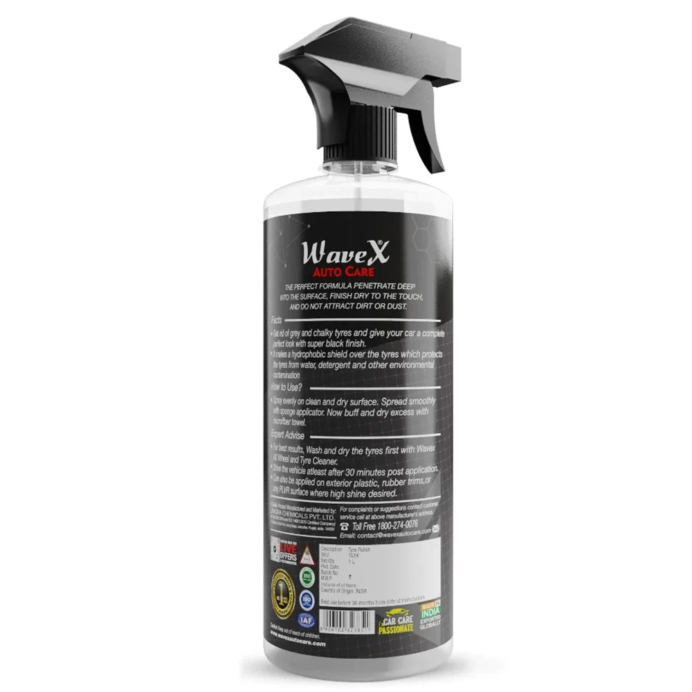 Wavex Tyre Guard - Чернение для шин, 1 л - 3