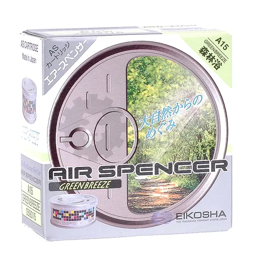 EIKOSHA SPIRIT REFILL - GREEN BREEZE - Ароматизатор меловой - 1