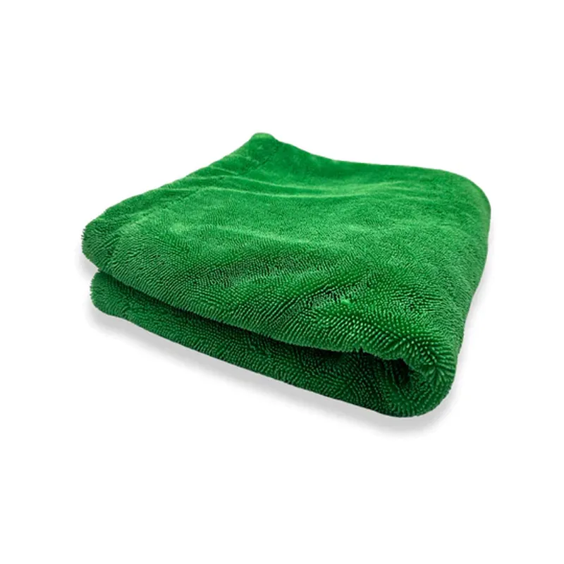 3D Microfiber Green - Микрофибра для сушки, зеленая, 1200 гр/м2, 50х80 см - 1