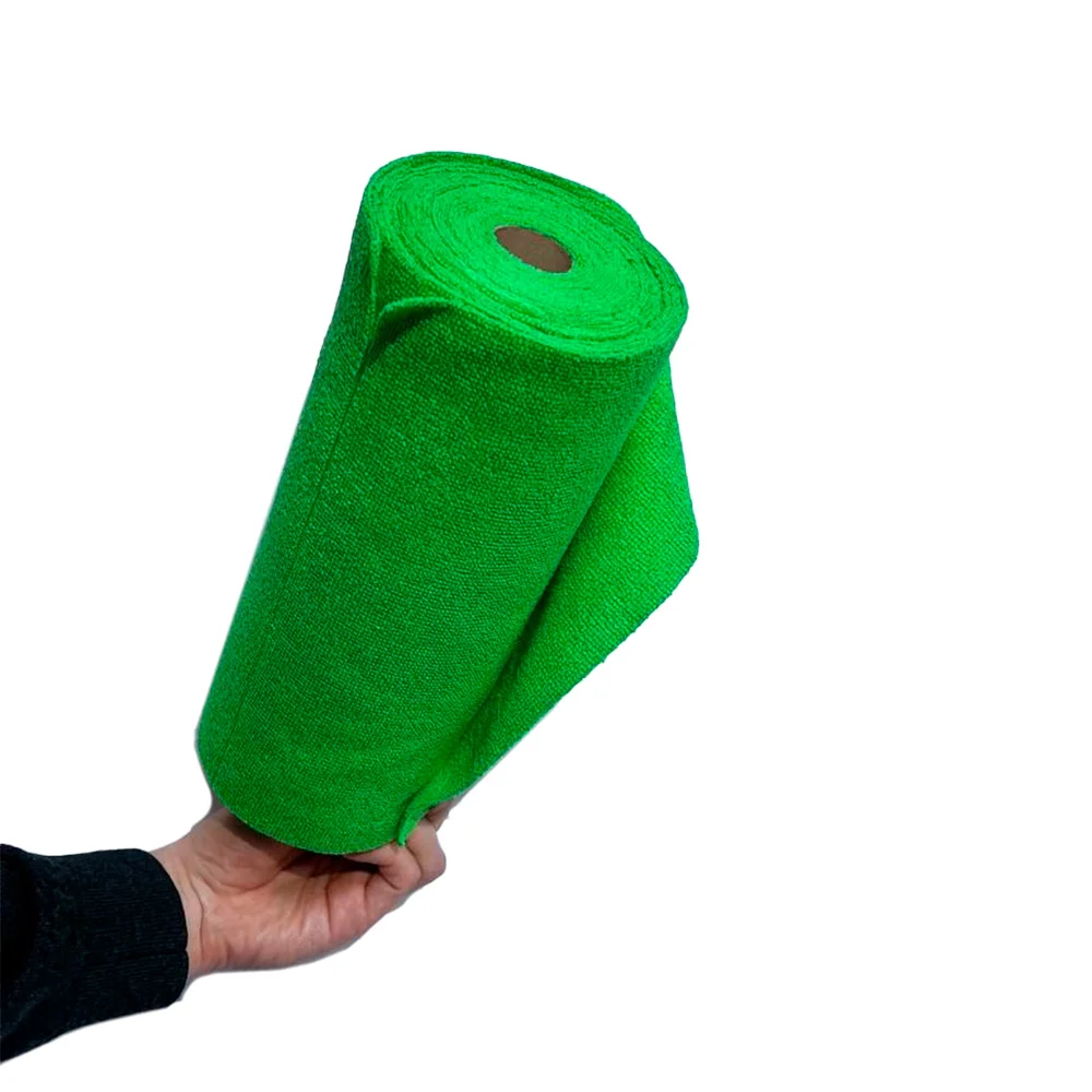 3D Отрывная фибра в рулоне, зеленая, 45 листов, 200 гр/м2, 30х30 см - 2