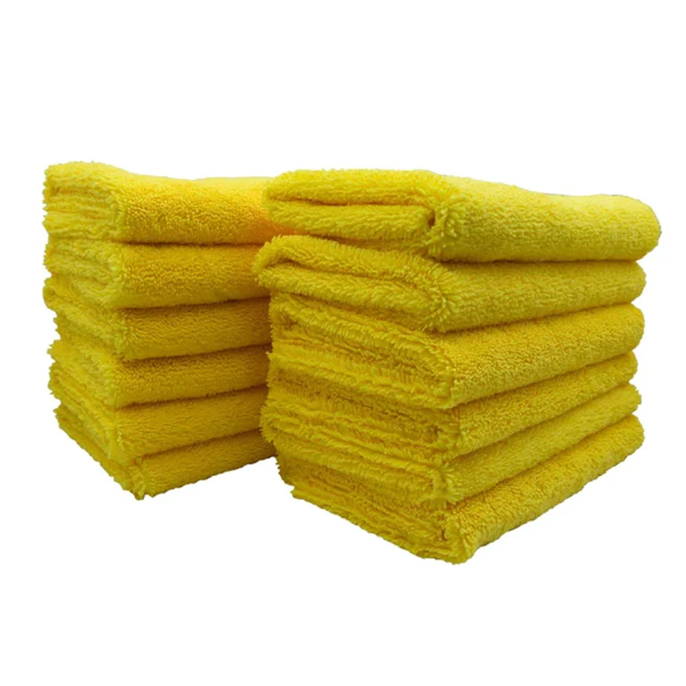 3D Micro Fiber Yellow - Микрофибровая салфетка, желтая, 400 гр/м2, 40х40 см - 3