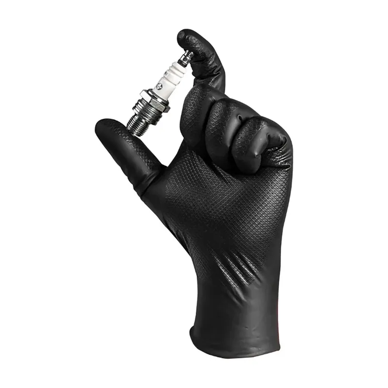Jeta Pro Jeta Safety - Нитриловые перчатки черные, размер M, 100 шт - 1