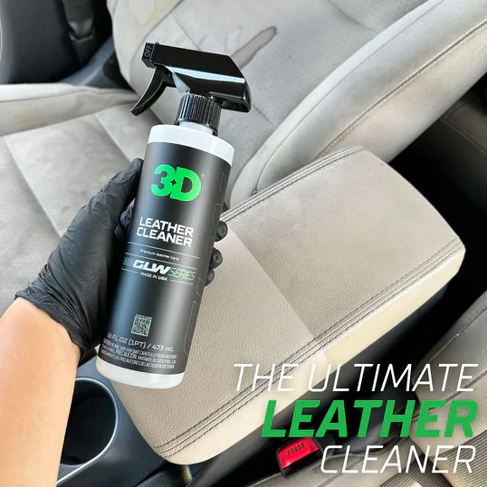 3D Leather Cleaner GLW - Очиститель для кожи, 473 мл - 2