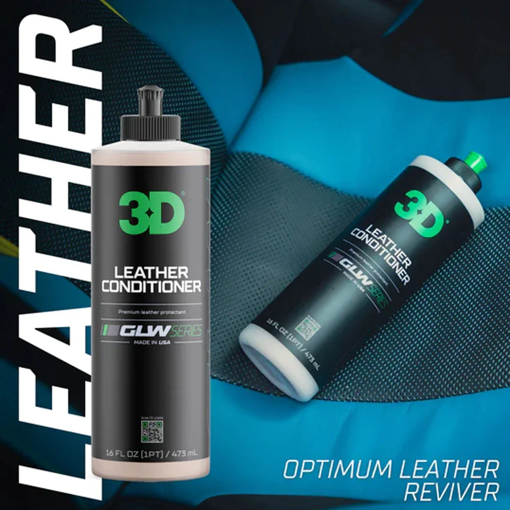 3D Leather Conditioner GLW - Кондиционер для кожи, 473 мл - 2
