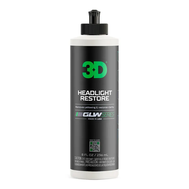 3D Headlight Restore - Полироль для восстановления прозрачности фар, 236 мл - 1