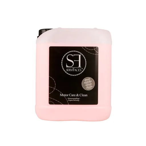 servFaces Motor Care & Clean - эмульсия для очистки и защиты пластика и резины, 5 л - 1