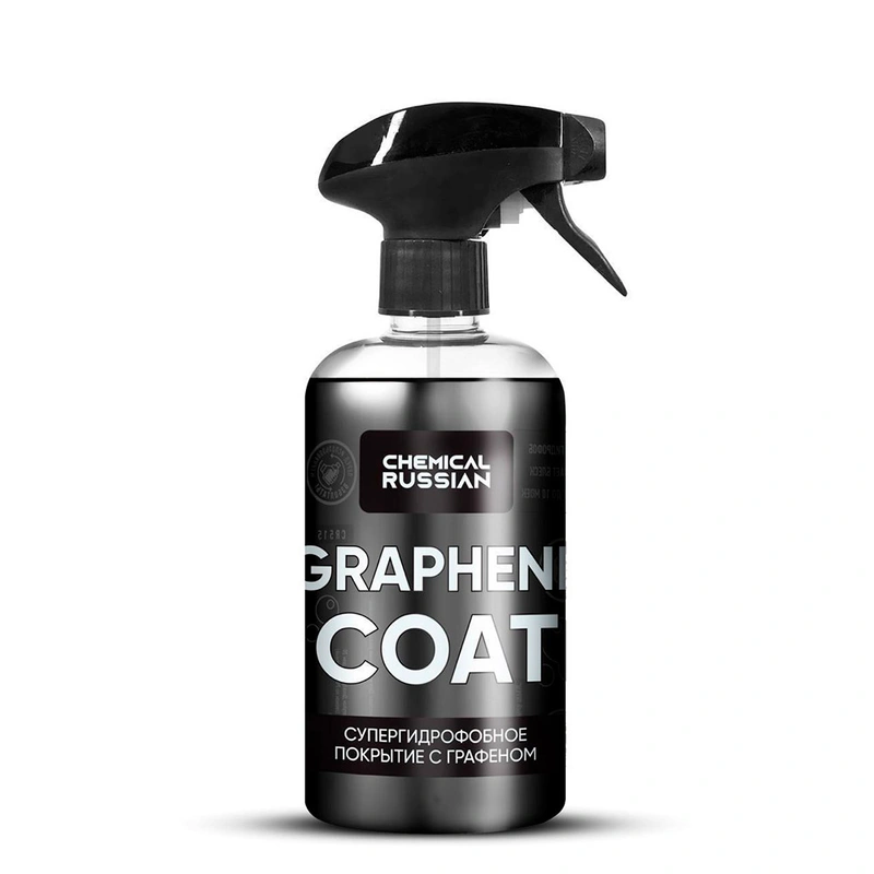 Chemical Russian Graphene Coat - покрытие для мощного гидрофоба и блеска с графеном, 500 мл - 1