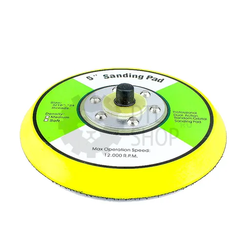 SGCB DA Polisher Plate 5'' Подложка для эксцентриковой пневмо-машинки 125 мм, M6 - 1
