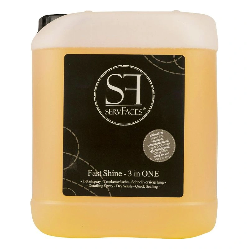 servFaces Fast Shine 3 in ONE - Очиститель поверхностей с консервирующим эффектом, 5 л - 1