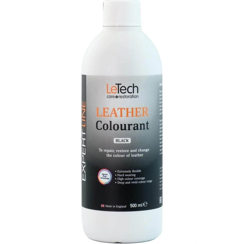 LeTech Expert Line Leather Colourant Black - Краска для кожи, 500 мл - 1