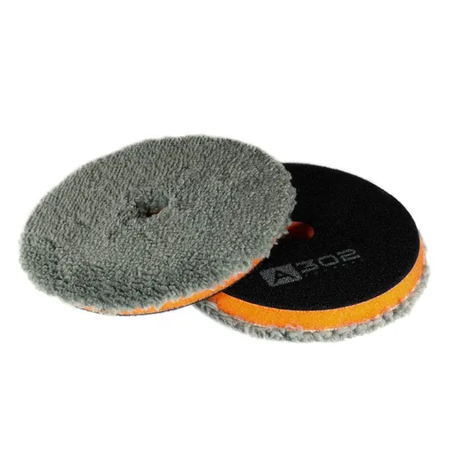 A302 Microfiber Extra Сutting Pad - Микрофибровый экстра режущий полировальник, ворс 5 мм, 160 мм - 1
