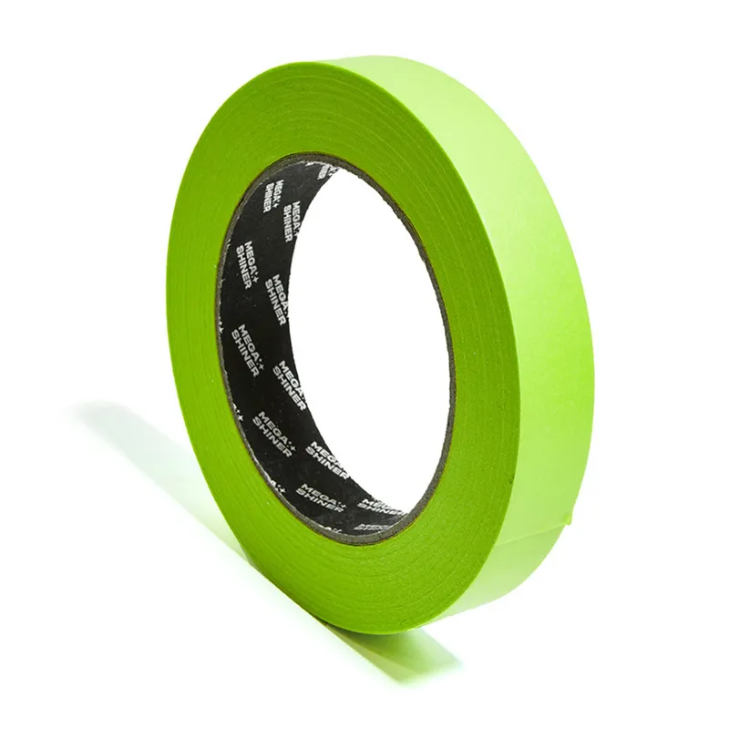 MegaShiner Masking Tape - Лента маскирующая, зеленая, 19 мм x 50 м - 1
