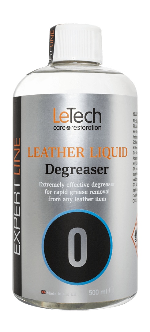 LeTech Leather Liquid Degreaser - Средство для обезжиривания кожи, 500 мл - 2