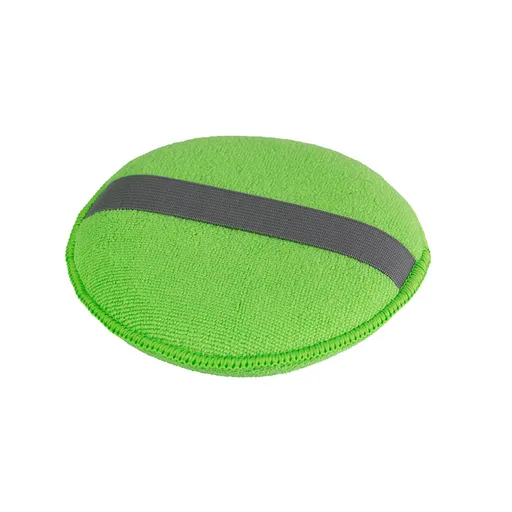 servFaces Mikrofaser Applikator - Круглый микрофибровый аппликатор, зеленый, 13 см - 1