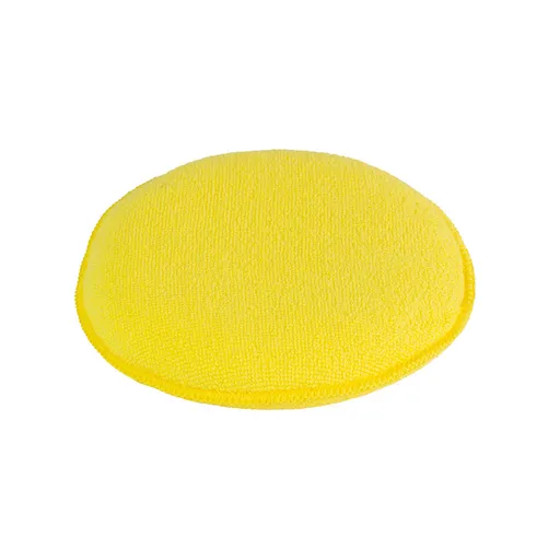 servFaces Mikrofaser Applikator - Круглый микрофибровый аппликатор, желтый, 13 см - 1