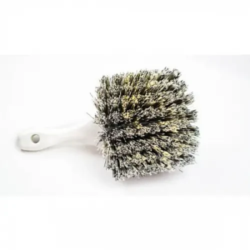 Hi-Tech Short Handle Salt ‘N Pepper - Щетка с короткой ручкой для шин и дисков, черно-белая - 1