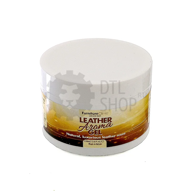 LeTech Leather Aroma Gel - Гелевый ароматизатор с запахом элитной кожи, 150 мл - 1
