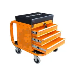 WiederKraft Табурет механика с инструментальными ящиками