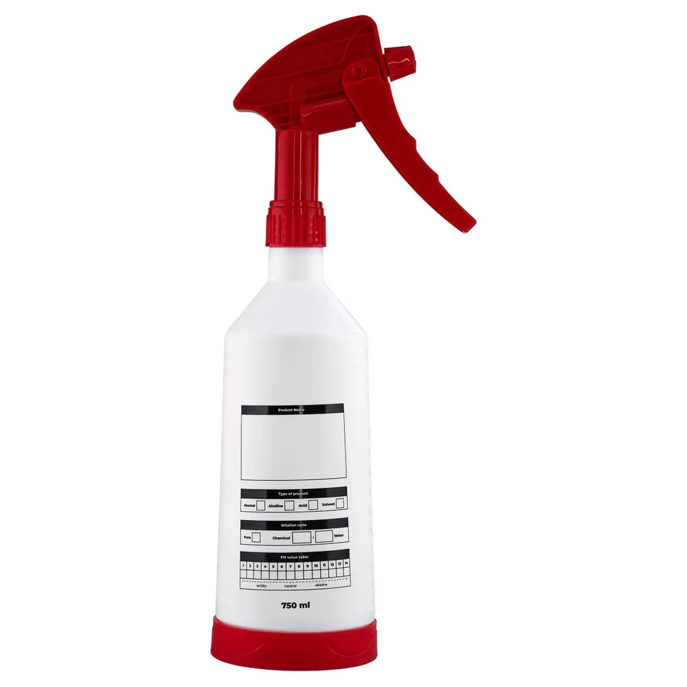 Leraton Бутылка с распылителем, красная, pH 3-8, 750 мл - 2