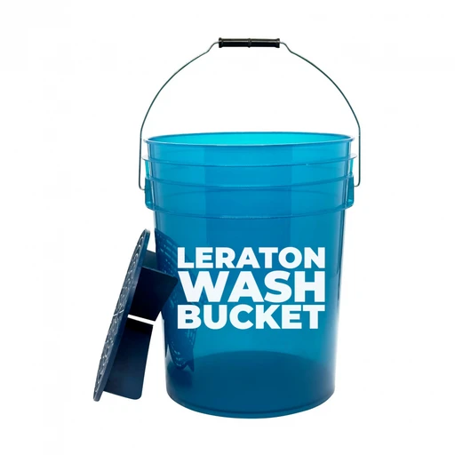 Leraton Wash Bucket - Ведро для мойки автомобиля сепаратором, зеленое, 20 л - 1