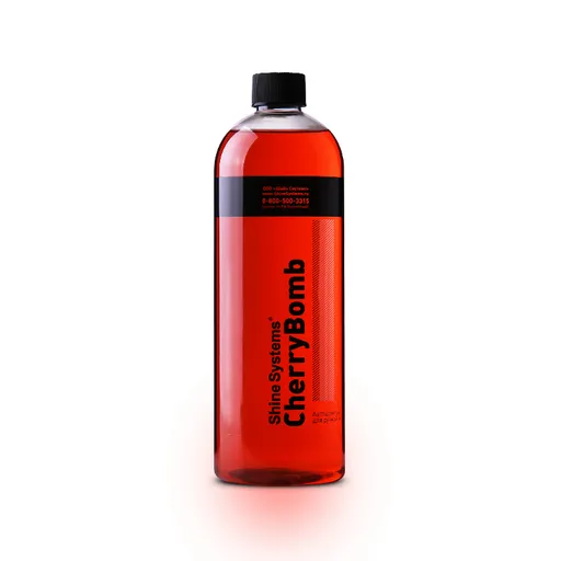 Shine Systems CherryBomb Shampoo - автошампунь для ручной мойки, 750 мл - 1