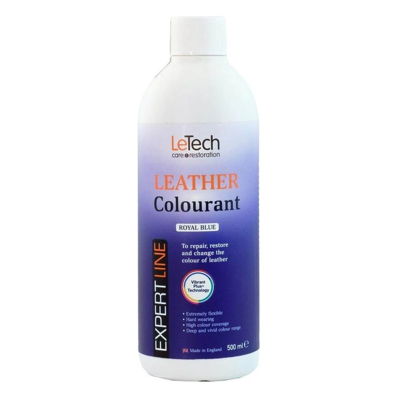 LeTech Leather Colourant Royal Blue - краска для кожи, королевский синий, 500 мл - 1
