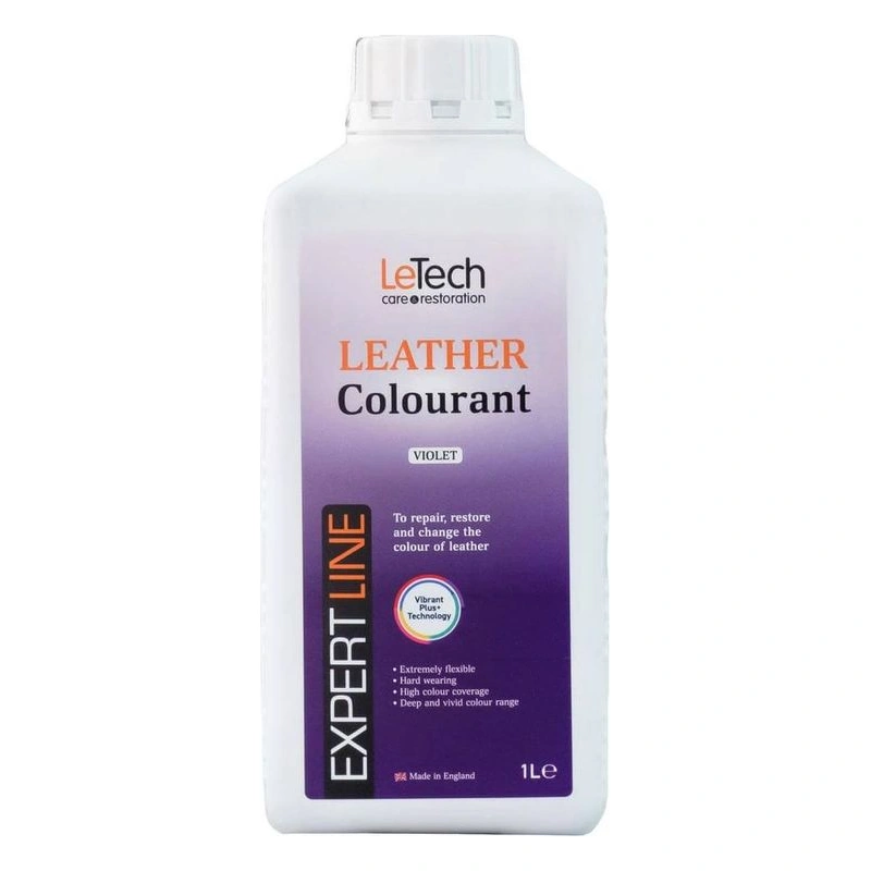 LeTech Leather Colourant Violet - краска для кожи, фиолетовый, 1 л - 1