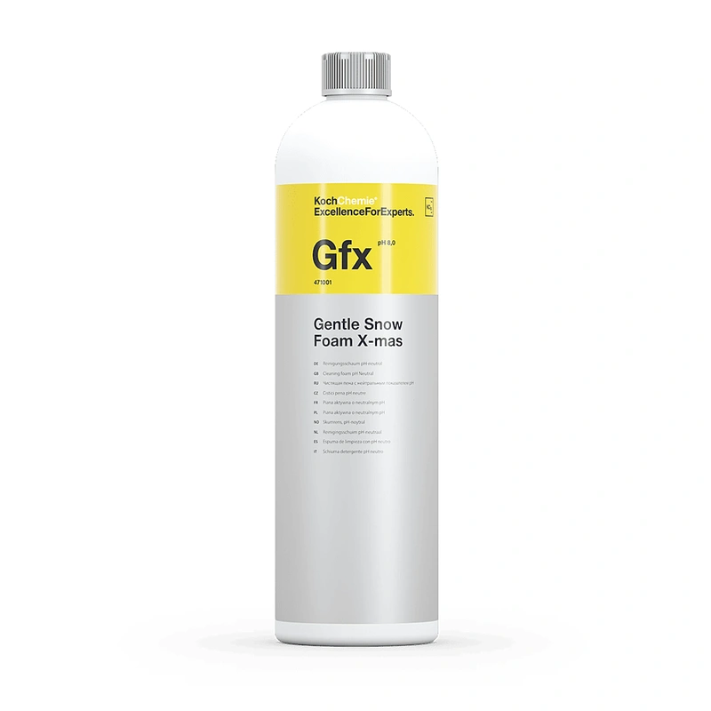 Koch Chemie Gentle Snow Foam X-Mas - Высокопенная pH-нейтральная пена для предварительной и ручной мойки автомобиля, 1 л - 1