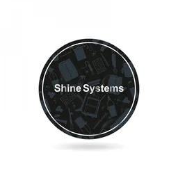 Sticker Black Наклейка Shine Systems