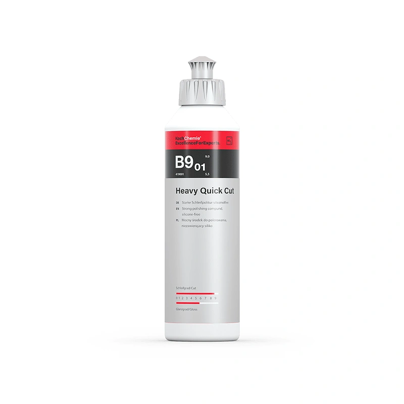 Koch Chemie HEAVY QUICK CUT B9.01 - Высокоэффективная абразивная полировальная паста, 250 мл - 1