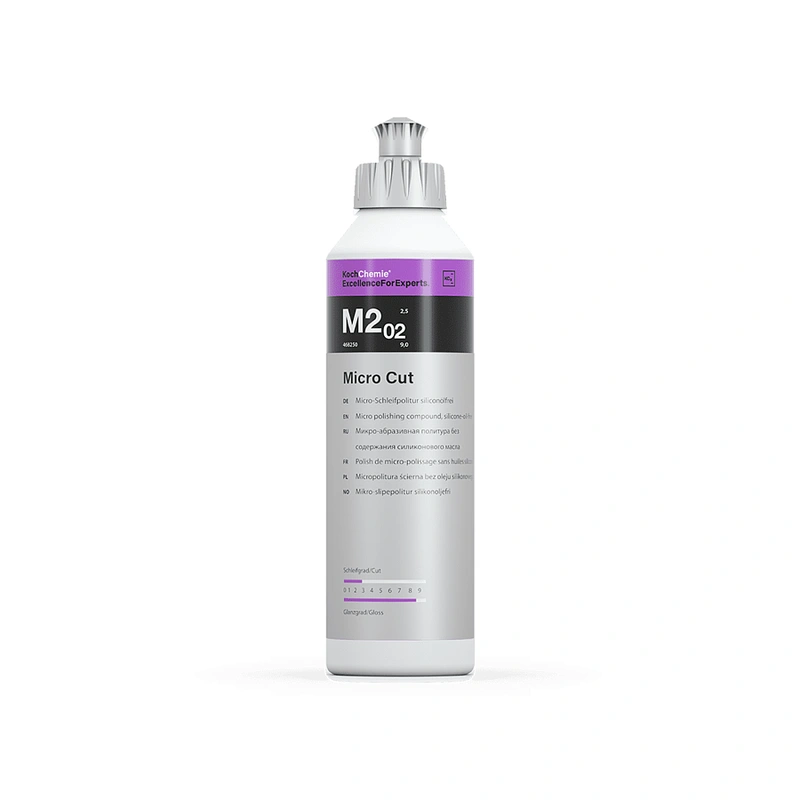 Koch Chemie MICRO CUT M2.02 - Высокоглянцевая антиголограммная полировальная паста, 250 мл - 1